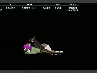 Predation Game Scenes Show Furry Doggystyle Action Bent Over in Public Outdoor Sex