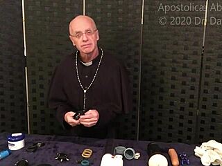 priest guides you to explosive gay masturbation and cum fetish release!
