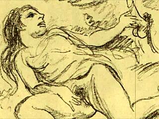 have you seen these vintage erotic illustrations?