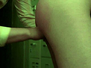 Hey, submissive employee, feel my strapon ramming your shaved pussy hard!