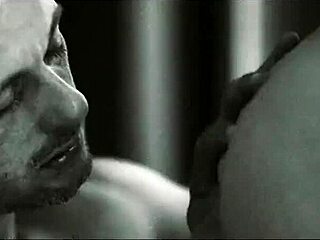 black heart in hardcore interracial bondage scene 😍