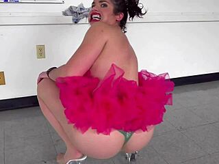 remote controlled milf helpless against humiliation in sexy lingerie