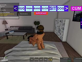 They watched her take a monster cock in kinky Roblox sex action.