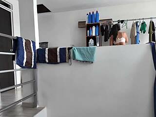 my roomie with the big ass models for me in pov