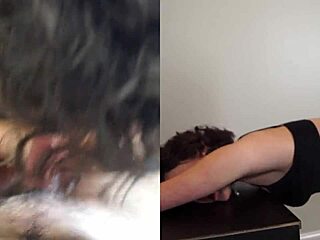 Stepmom Bella Cruz Gives Sloppy Deepthroat and Doggystyle Blowjob