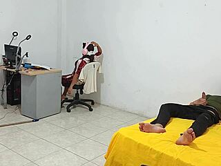 Step Sister Watches Me Masturbate In Homemade Fetish Scene