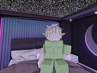 Roblox Whore Fucks Stranger In Hardcore Action.