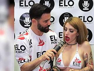Michu in sexy interview with big tits and ass