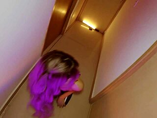 the hallway scene fulfills my fantasy of rough treatment