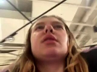 Masturbating Wild in Taxi and Mall Wet Scene