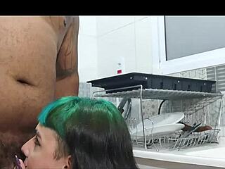 i ate that hot friend in the kitchen!