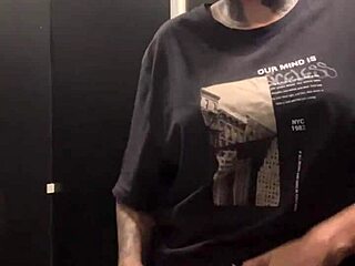 Got horny at the gym, went to bathroom to masturbate and cum.