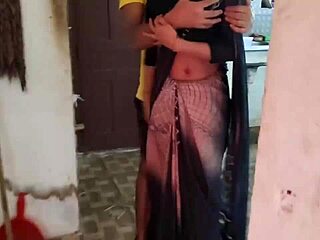 Komal Bhabhi sucks my cock and gets fucked under the stairs!