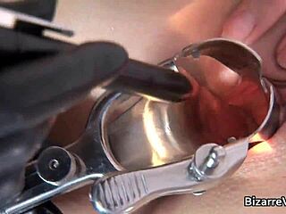 Slutty blond chick gets her asshole slapped and spanked in hardcore assfucking and deepthroat.