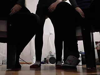 While I Was Watching My Two Girlfriends They Were Watching Me In Mutual Masturbation