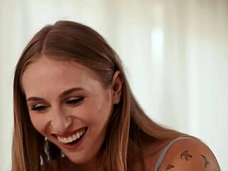 Redhead goddess angel young takes dante's thick cock deep