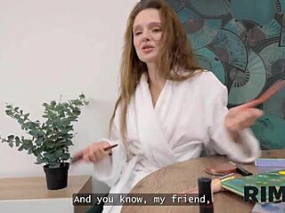 Rim4k Kinky Couple Showing Their Busty Friend What The Best Sex Is