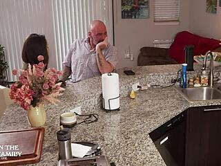 Hey, Sex Freak Freya Von Doom Visits Stepdad And New Wife For Roleplay Fun.
