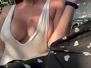Italian MILF Artemisia Love OUTDOOR With BIG Horny Tits!