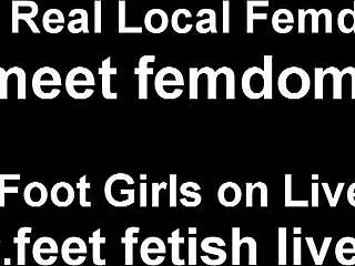 We Need Our Feet Cleaned by a Submissive Slave in Fetish BDSM