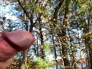 i'm clitlicker662 flashing and masturbating to orgasm in nature voyeur style