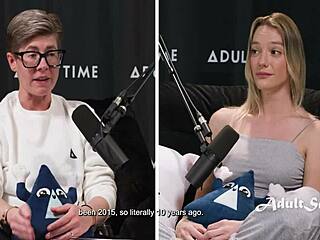 Interview about wife's candid orgy experience with Kenna James and Bree Mills