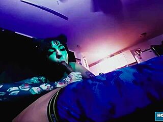 tenshii tushii's intense session in garage after oral