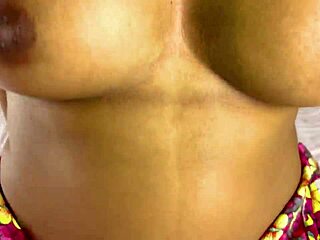 Indian desi girl look at her virgin pussy