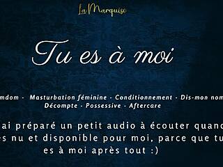 You Are Mine: French Femdom Joi With Audio Instructions