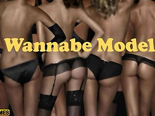 lets play wannabe model with pussy, anal, and blowjob scenes