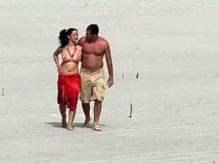 European Whore In Paradise Gangbang Orgy