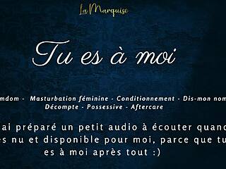 You Are Mine: French Femdom Joi With Audio Instructions