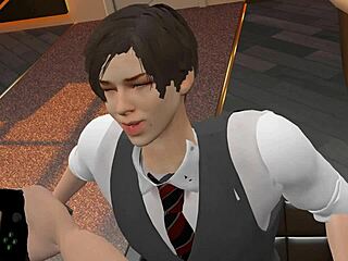 young millionaire enjoys life with big tits and transsexual adventures