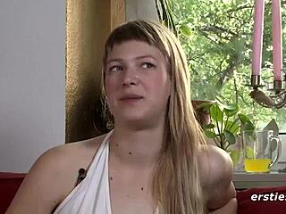 insatiable ida working her hairy beaver suggestively