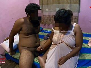 She fucks the landlord in missionary to pay rent, cheating on husband
