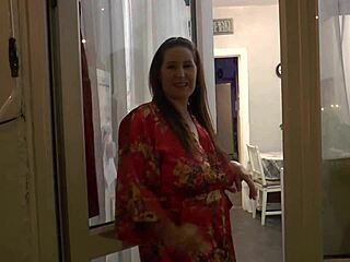 Tony's friend's mom plays mommy role, getting cum in mouth.