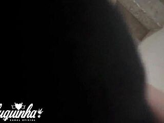 Naughty girl couldn't handle heat and asked to fuck on stairs 😏
