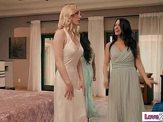 We All Lick The Bride's Pussy For Maid Of Honor
