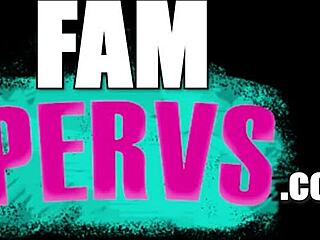 Violet Gems in Pervy Pumpkins with Perverted Step Papa in Kitchen