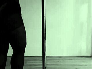 Pinay feels excitement pole dancing with heels and aerial hoops