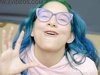 min galilea receives blowjobs and swallows cumshots