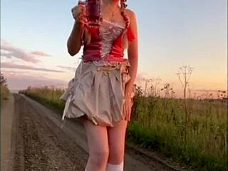 i watch elza kom sexy dance with tits and panties, she's so pretty and muscular