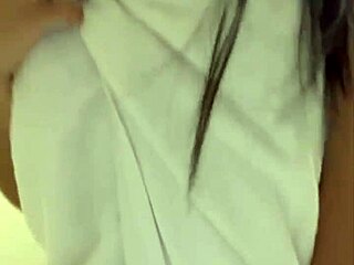 lucky jhon cums on redhead lauren phillips perky tits