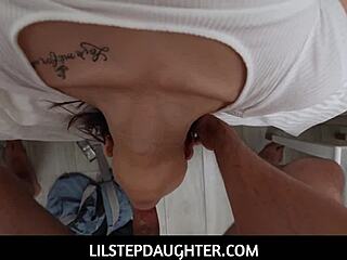 Lilstepdaughter - Supportive Stepfather Cheers Up His Nice Step Daughter - Kimora Quin Bobby Beefcakes!!