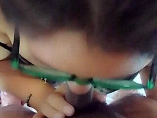 Chubby Latina Nerd Prostitute Shows Big Ass And Tits