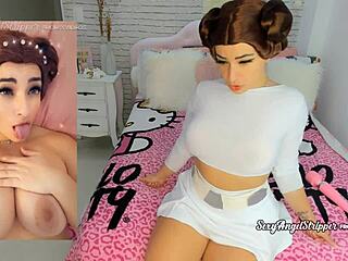 Leia Princess Cosplay Fun Time