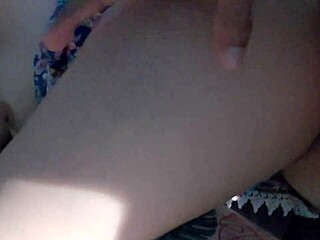 Latina stepmother gets penetrated by hot neighbor, almost caught at home.