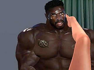 Huge hunk clinton mcdonald instructs neighborhood wife on taking his huge black monster cock