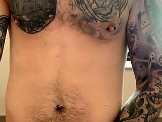 hey, check out this quick public bathroom jerk session outdoors