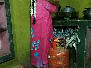 Indian Village Girl Gets Pounded Doggy Style In Kitchen!
